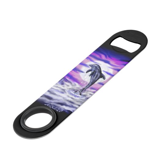 Moonlight Dolphin Speed Flessenopener (Voorkant Gekanteld)