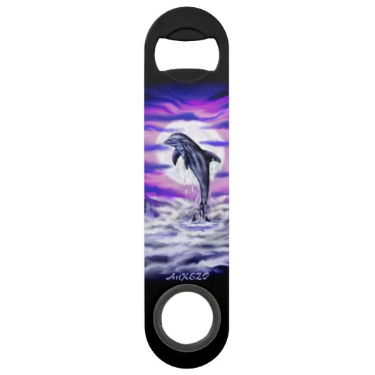 Moonlight Dolphin Speed Flessenopener (Voorkant)