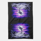 Moonlight Dolphin Theedoek (Verticaal)