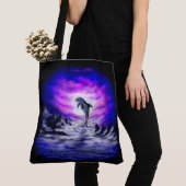 Moonlight Dolphin Tote Bag (Dichtbij)