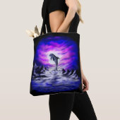 Moonlight Dolphin Tote Bag (Dichtbij)