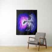 Moonlight Dolphin Wandkleed (In situ)