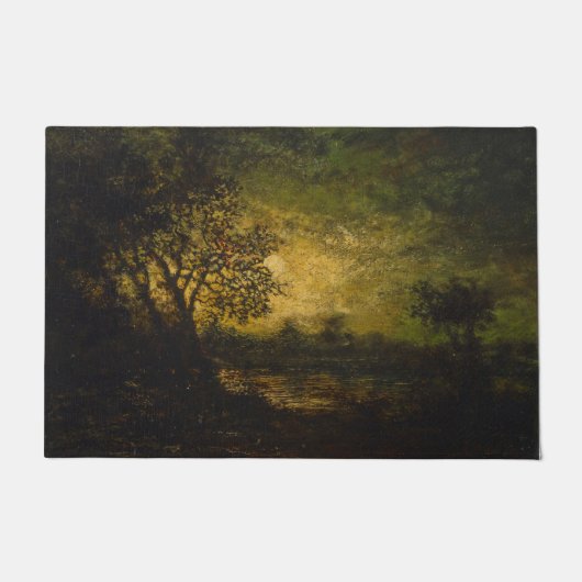 Moonlight (door Ralph Albert Blakelock) Deurmat (Voorkant)