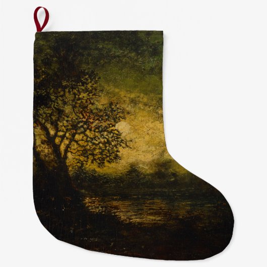 Moonlight (door Ralph Albert Blakelock) Grote Kerstsok (Voorkant)