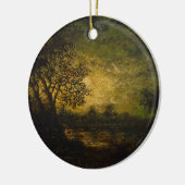 Moonlight (door Ralph Albert Blakelock) Keramisch Ornament (Links)