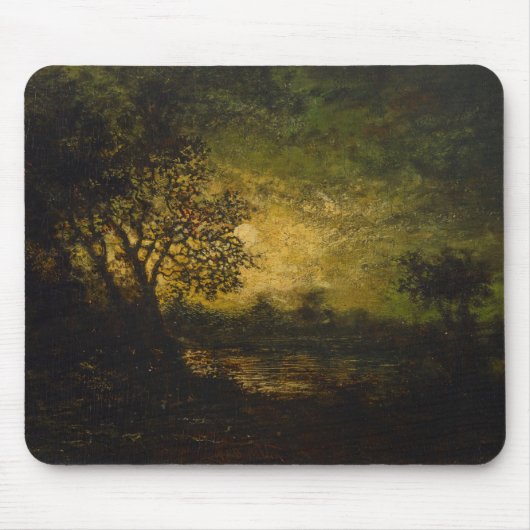 Moonlight (door Ralph Albert Blakelock) Muismat (Voorkant)