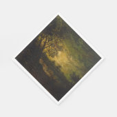 Moonlight (door Ralph Albert Blakelock) Servet (Hoek)