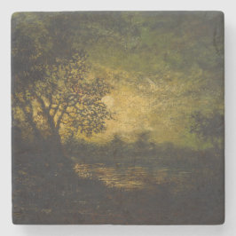 Moonlight (door Ralph Albert Blakelock) Stenen Onderzetter