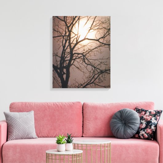 Moonlight Dream Canvas Afdruk (Insitu (Woonkamer))