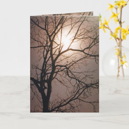 Moonlight Dream Kaart (Gele Bloem)