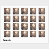 Moonlight Dream Vierkante Sticker (Vel)