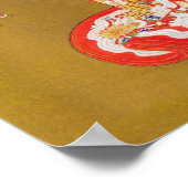 Moonlight en Cherry Blossom Poster (Hoek)