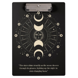 Moonlight en Starlit Night Fasen Klembord