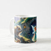 Moonlight Enchanment Het bos van de fee Koffiemok (Voorkant links)