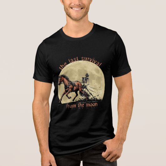 Moonlight Escape: De laatste reis van de overleven Tri-Blend Shirt (Voorkant)