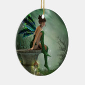 Moonlight Fairy Keramisch Ornament (Rechts)