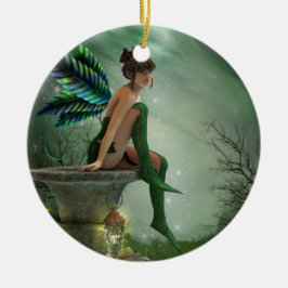 Moonlight Fairy Keramisch Ornament