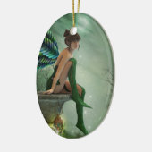 Moonlight Fairy Keramisch Ornament (Links)