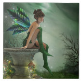 Moonlight Fairy Tile Tegeltje (Voorkant)