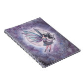 Moonlight Flight Fairy Fantasy Art Notitieboek (Rechterzijde)