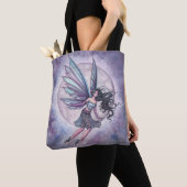 Moonlight Flight Fairy Fantasy Art Tote Bag (Dichtbij)