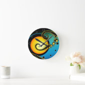 Moonlight Fractal Art Ronde Klok (Huis)