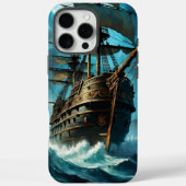 Moonlight Galleon piratenschip Case-Mate iPhone Case (Achterkant)