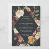 Moonlight Garden bruiloft uitnodiging (Voorkant)