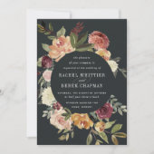 Moonlight Garden bruiloft uitnodiging (Voorkant)