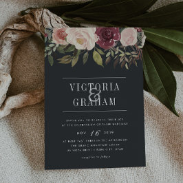 Moonlight Garden bruiloft uitnodiging