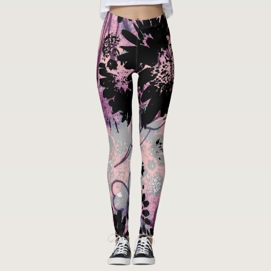 Moonlight Garden Leggings (Voorkant)