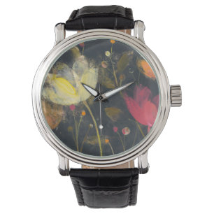 Moonlight Garden op Black Horloge