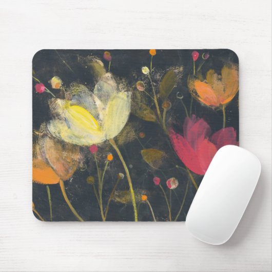 Moonlight Garden op Black Muismat (Met muis)