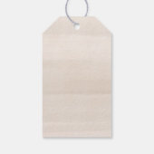 Moonlight Garden Wedding Favor Cadeaulabel (Achterkant)