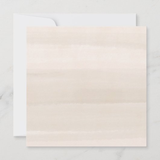 Moonlight Garden Wedding Invitation | Vierkant Kaart (Achterkant)