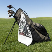 Moonlight Gardener Golfhanddoek (Groen)