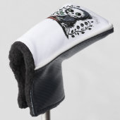 Moonlight Gardener Putter Hoesje Golfheadcover (3/4 voorkant)