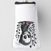Moonlight Gardener Putter Hoesje Golfheadcover (Draai 90)