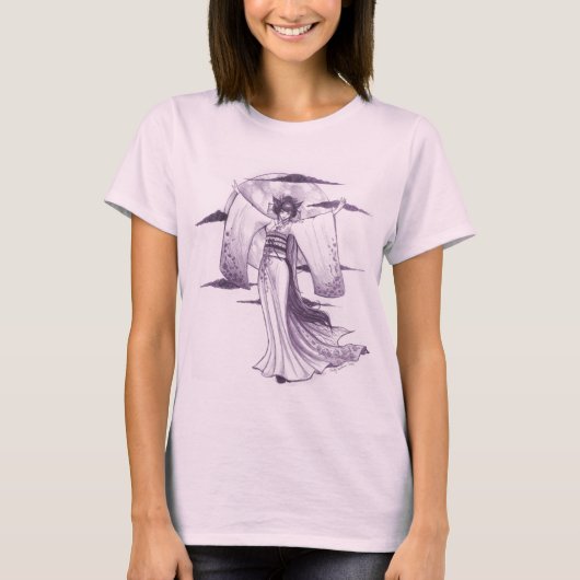 Moonlight Geisha T-Shirt (Voorkant)