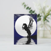 Moonlight Glow Briefkaart (Staand voorkant)