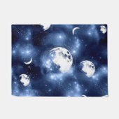 Moonlight Glow | Moon Phases in Sky Clouds Deurmat (Voorkant)