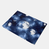 Moonlight Glow | Moon Phases in Sky Clouds Deurmat (Schuin)