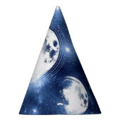 Moonlight Glow | Moon Phases in Sky Clouds Feesthoedjes (Rechts)