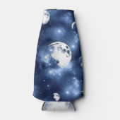 Moonlight Glow | Moon Phases in Sky Clouds Flesjeskoeler (Voorkant)