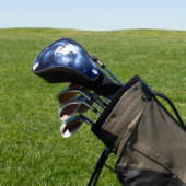 Moonlight Glow | Moon Phases in Sky Clouds Golfheadcover (Insitu)