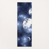 Moonlight Glow | Moon Phases in Sky Clouds Yogamat (Voorkant)