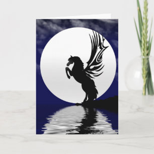 Moonlight Glow Wenskaart Kaart