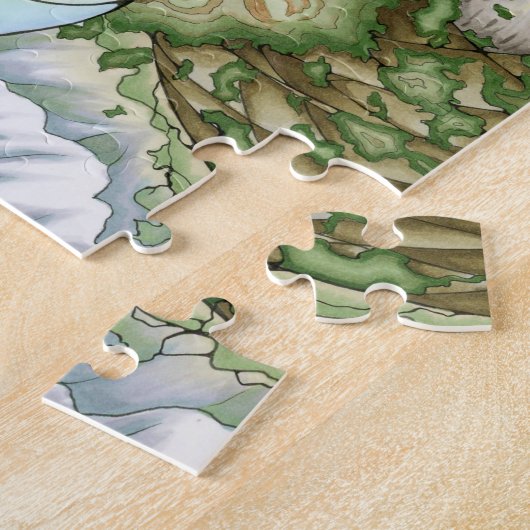 Moonlight goddess legpuzzel (Zijkant)