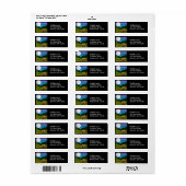 Moonlight Grizzly Beer Label (Full Sheet)