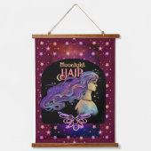 Moonlight Hair Salon & Spa Hangend Wandkleed (Voorkant)